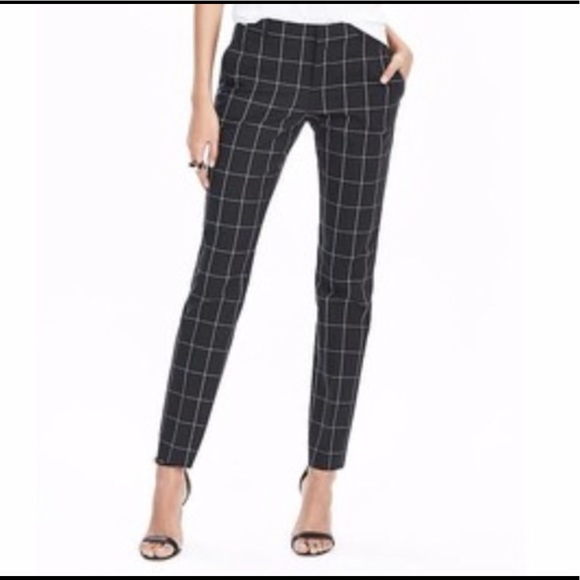 Banana Republic Pants - Banana Republic modern print pant 0